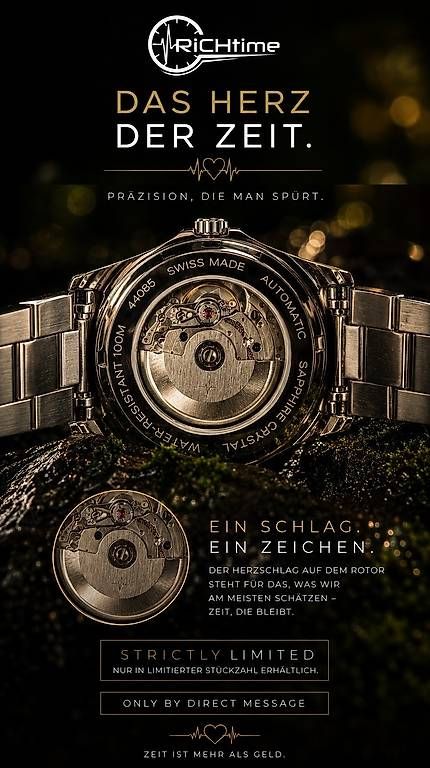 Uhren: OpenHeart  Schweizer Uhr von RiCHtime – Neu und originalverpackt aus Necker von chr_8kp9 1