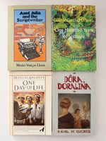 4 englische Romane im Schuber – García Márquez, Vargas Llosa