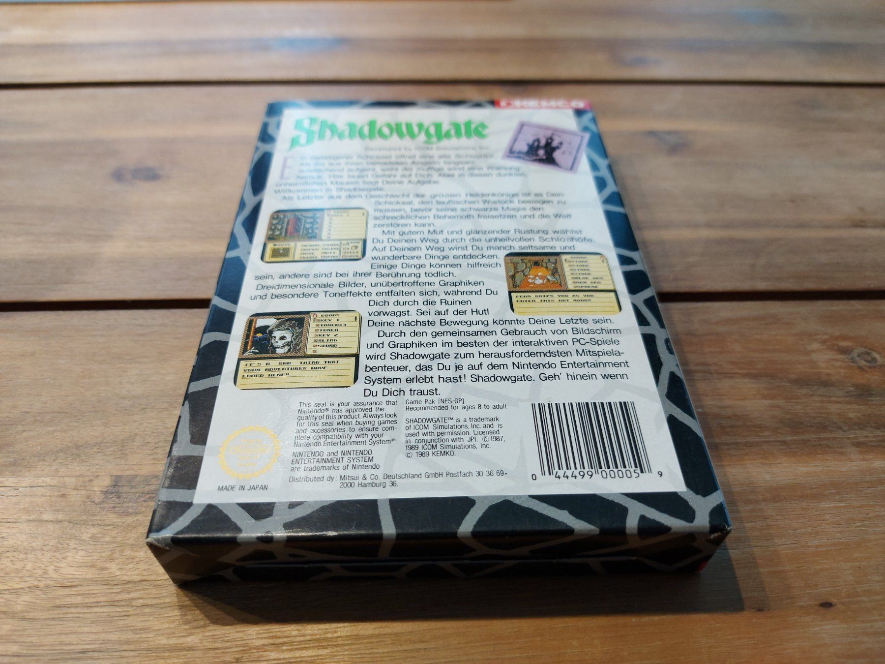 Nintendo Giochi: Shadowgate Nintendo NES OVP Neu – Nuovo (secondo la descrizione) da Aarau venduto da Kaesekuchen2000 5