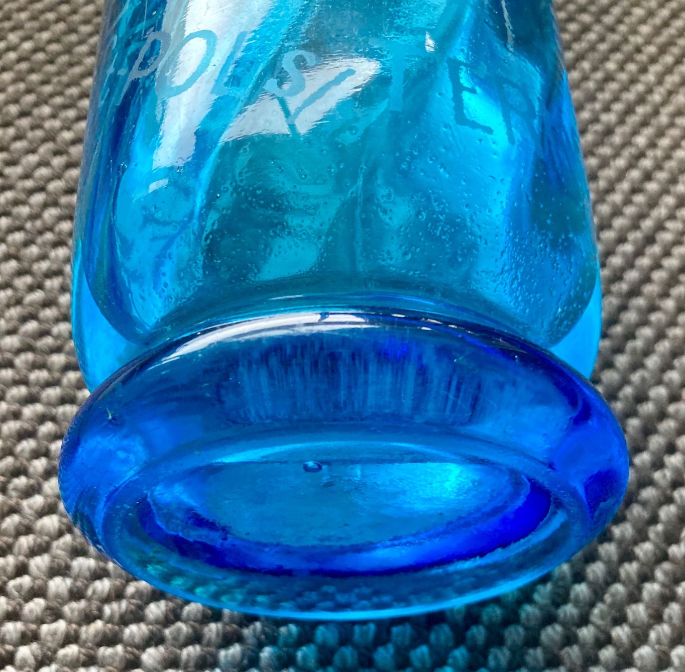 Bottiglie: Syphonflasche aus Frankreich blau – Usato da Rüegsauschachen venduto da Andyalfredo 2