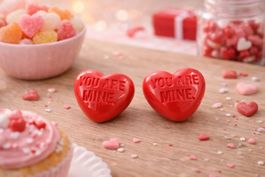 2x Herz Deko Rot Valentinstag Deko ❤️