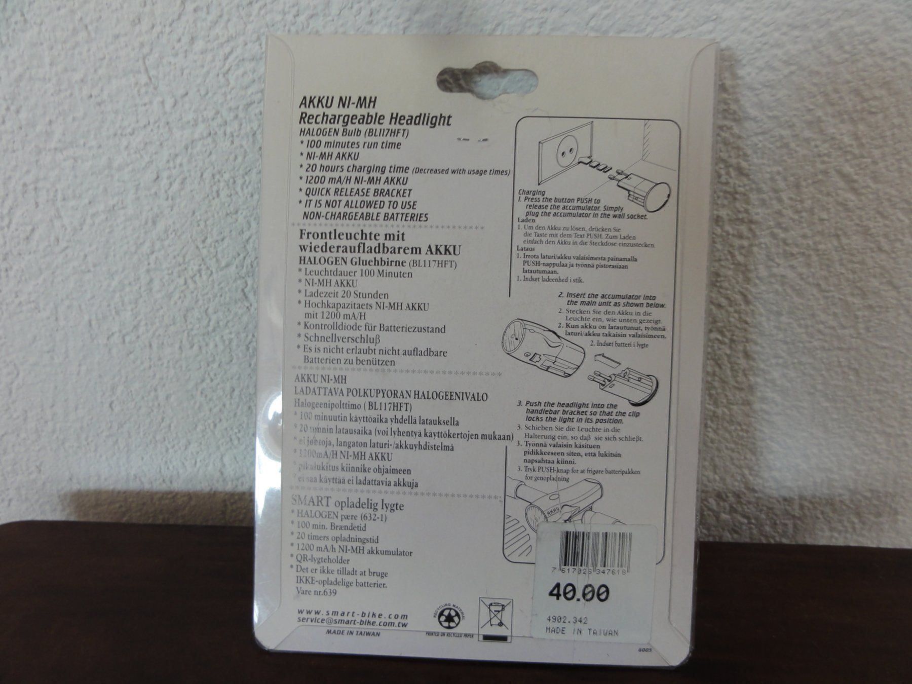 Smart Pezzi di ricambio: Smart Halogen Velo – Nuovo e nell'imballaggio originale da Steffisburg venduto da Robinh.17 2