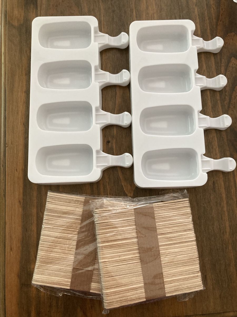Backformen: Glacéformen mit Stielen, 2 Stk. neu! – Gebraucht aus Wolfwil von kreabea