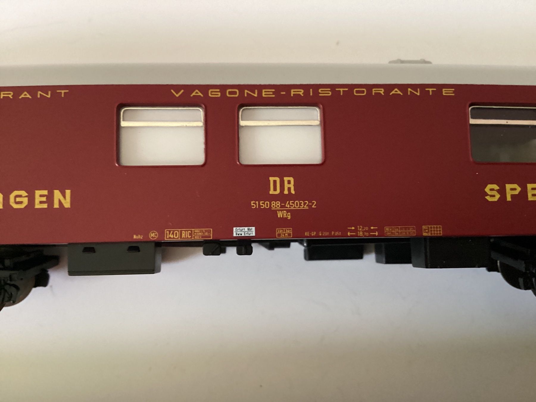 Tillig Modelleisenbahnen: Sachsenmodelle 14339 14342 14365 DR Typ Y Mitropa H0 1:87 – Gebraucht aus Effretikon von simtek_de 4