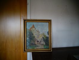 Bild signiert auf Leinwand