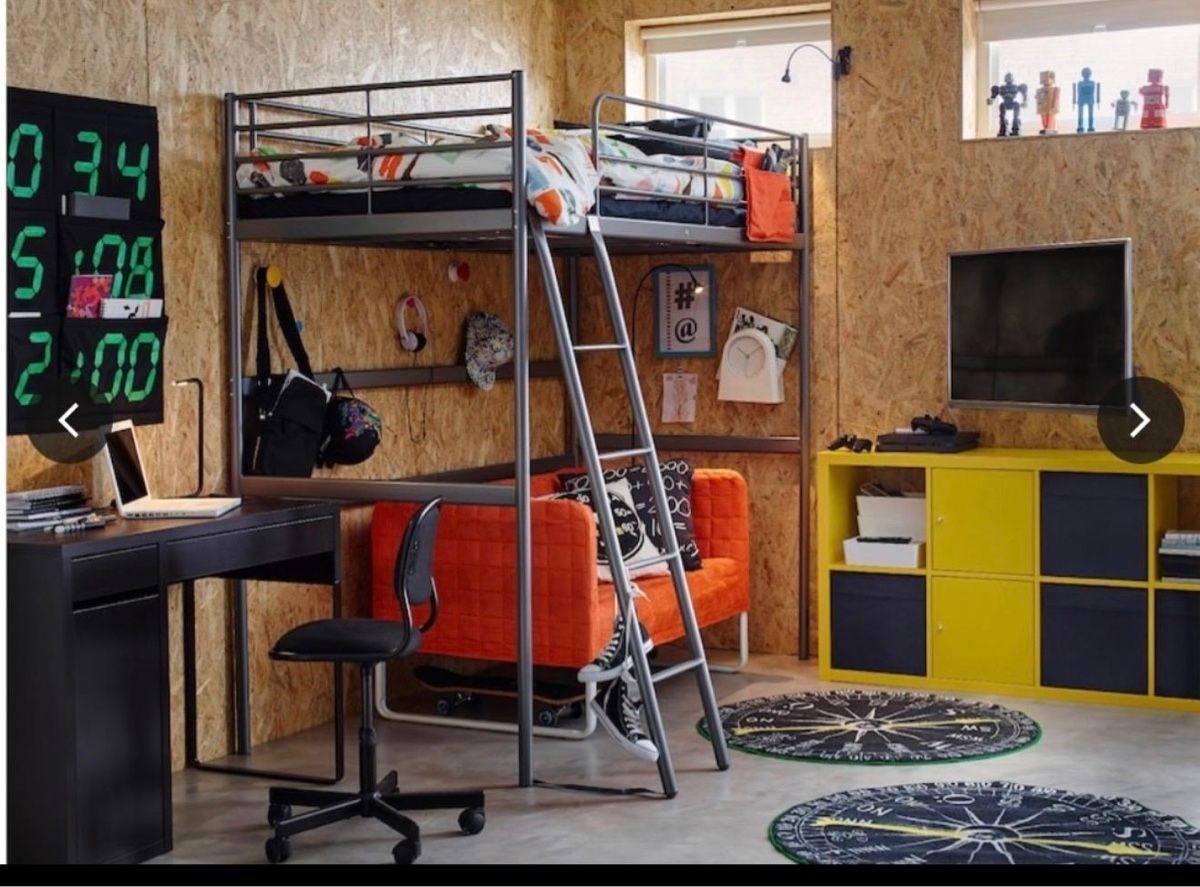 Ikea Letti: Lit mezzanine  – Usato da St-Légier-Chiésaz venduto da zik_q8g7 1
