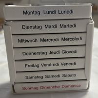 Medi 7 - Medikamentendosierer für eine Woche mit separater T
