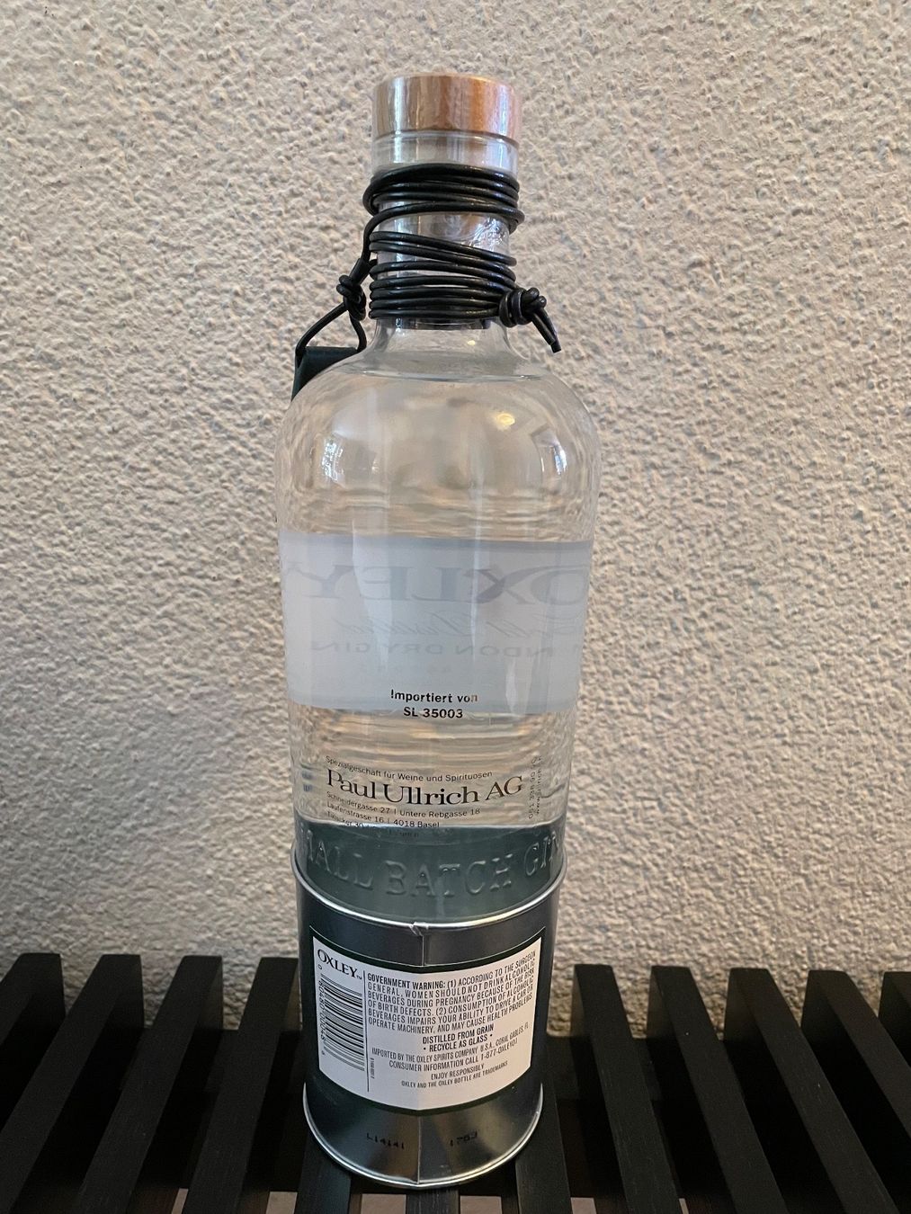 Bevande alcoliche: Oxley London Dry Gin – Nuovo e nell'imballaggio originale da Zürich venduto da StarBurn 1