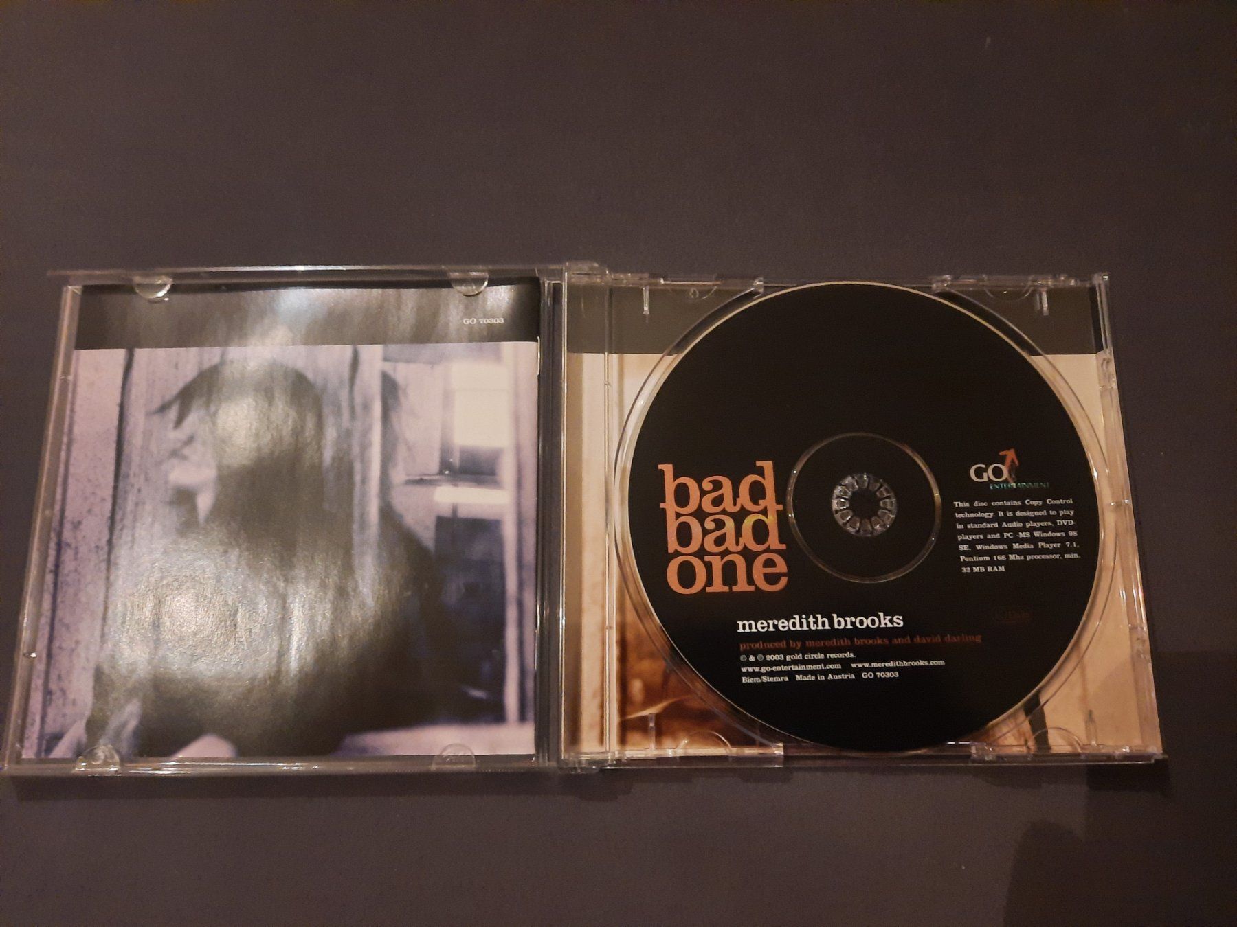 CD: CD - Meredith Brooks - Bad Bad One – Usato da Wiedlisbach venduto da Pontiacman93 1