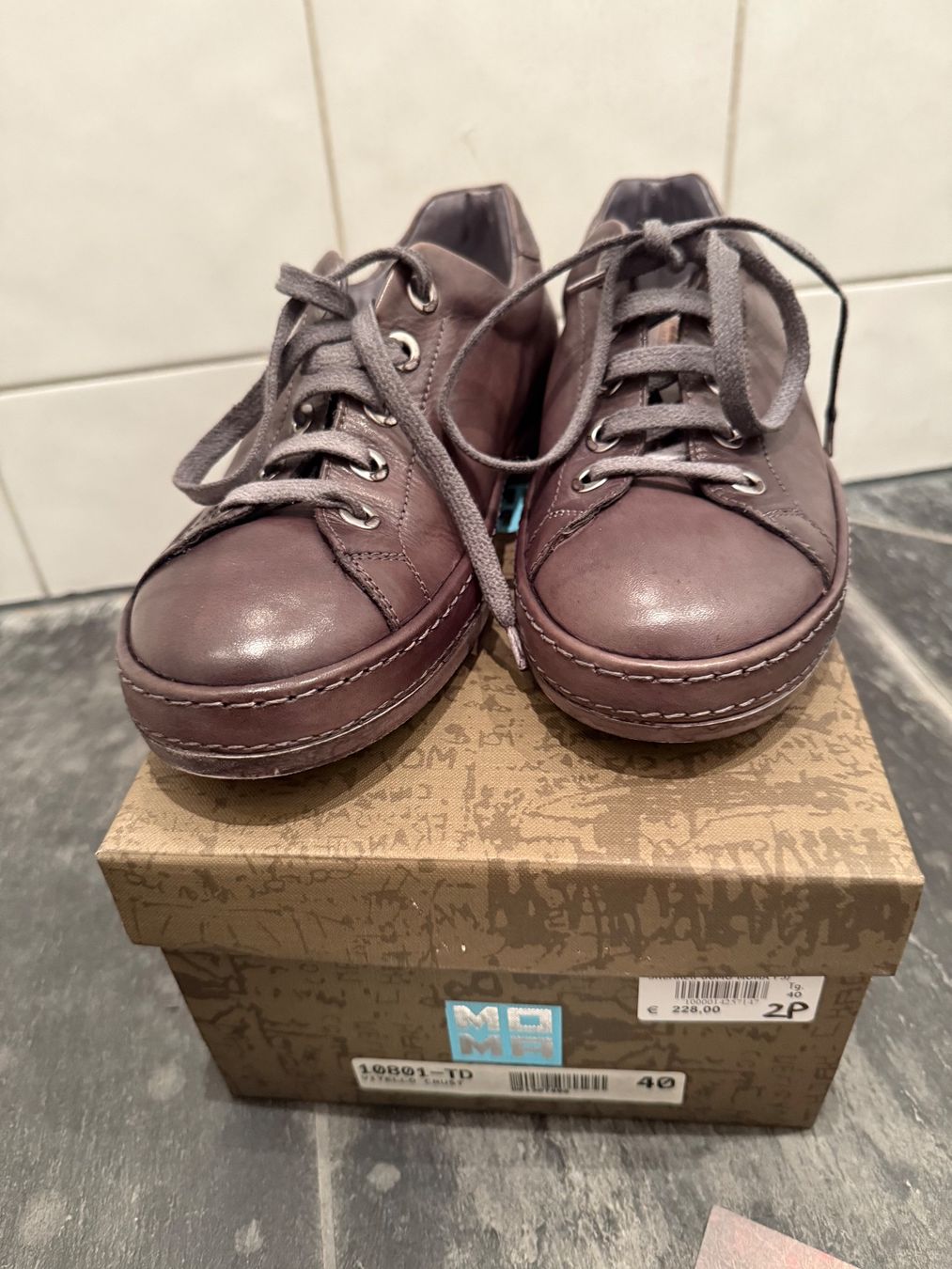 Moma Scarpe da uomo: Moma Sneaker grau Gr. 40 – Usato da Chur venduto da spicebone 5