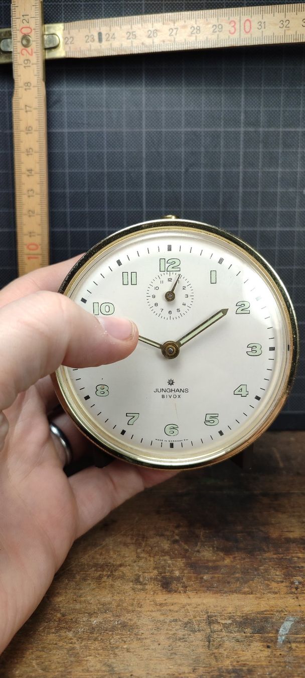 Junghans Sveglie: Wunderschöner alter Wecker Nr.171 Junghans Bivox – Usato da Gelterkinden venduto da MYSTOREFORYOU4460 5