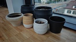 Blumentöpfe  6er-Set