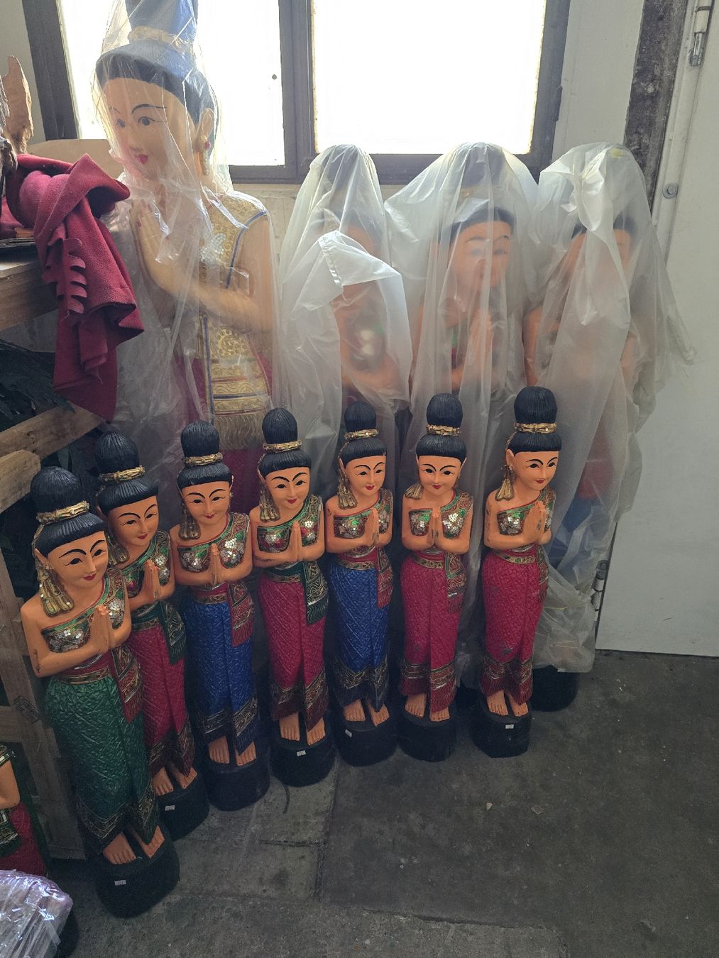 Tutte le decorazioni: Thai Holzfiguren verschiedene Größen – Nuovo (secondo la descrizione) da Zürich venduto da inf_q6bm 3