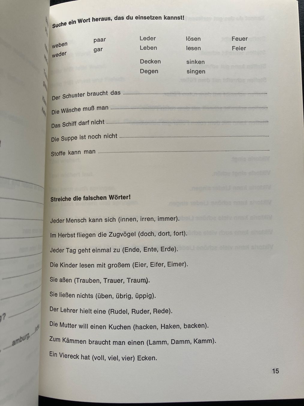 Livres: Schreib-Lese-Übungen. W. Rath – D'occasion à Wangen ZH par day01 1