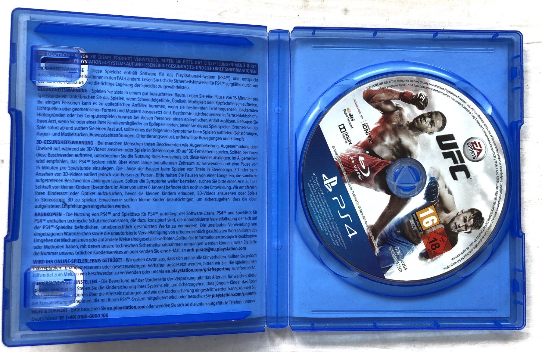 Spiele: PS 4 - UFC – Gebraucht aus Schaffhausen von durruti 1