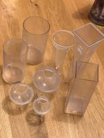 Kerzengiess-Formen, 8 Stück, verschiedenen Formen, 6-22cm