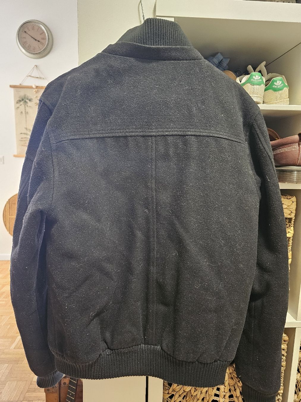 Giacche: Black flannel Jacket – Usato da Lugano venduto da FernandoDC 1