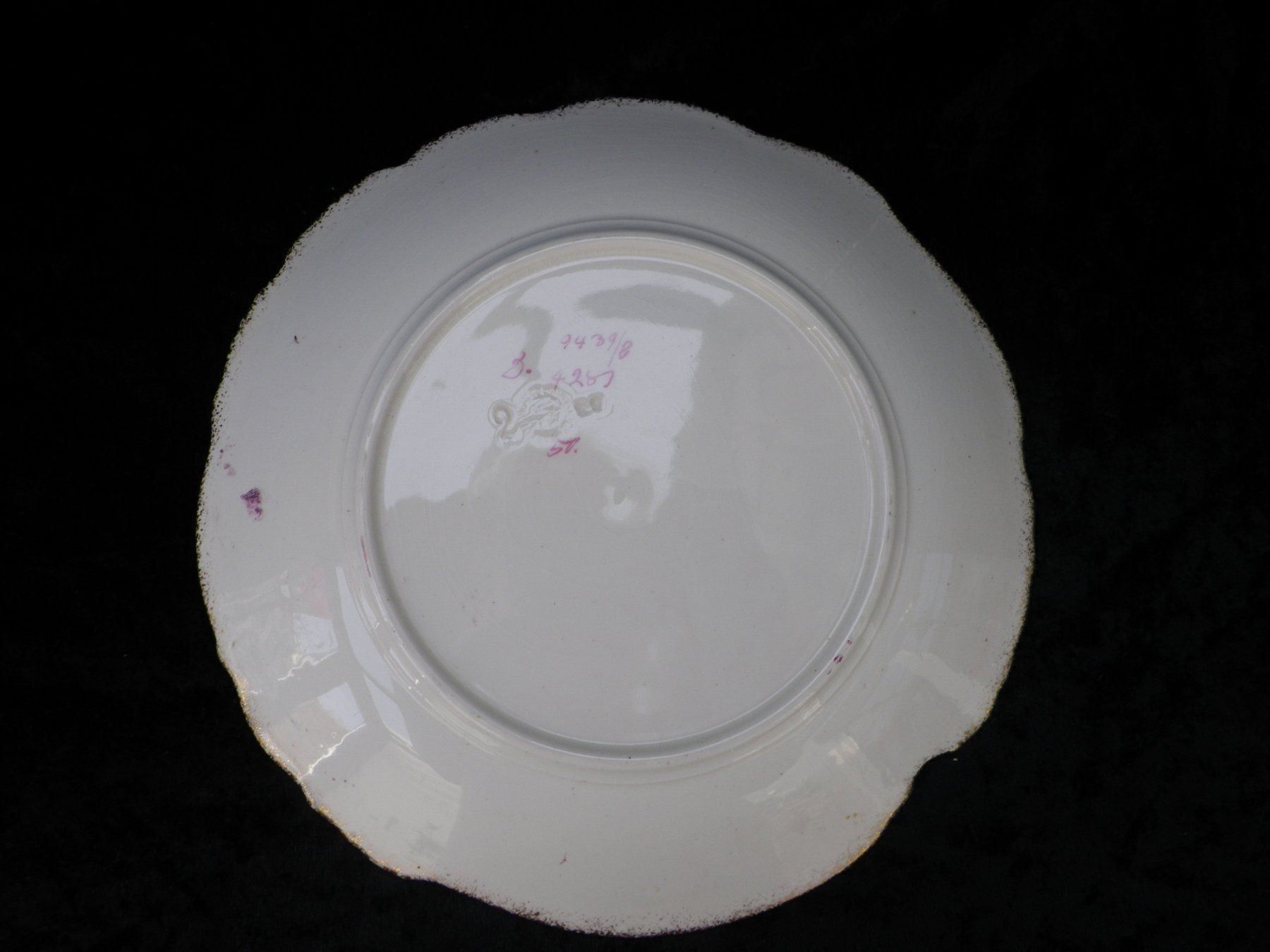 Piatti: 10 antike Teller aus der Zeit 1838-1931 – Usato da Reinach BL venduto da Annodomini 5