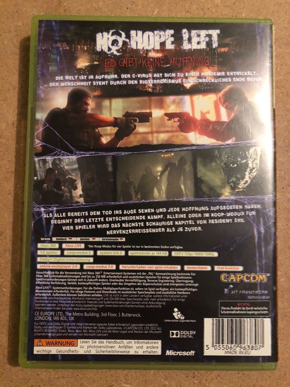 Giochi: Resident Evil 6 für Xbox 360 – Usato da Kestenholz venduto da Mad18 1