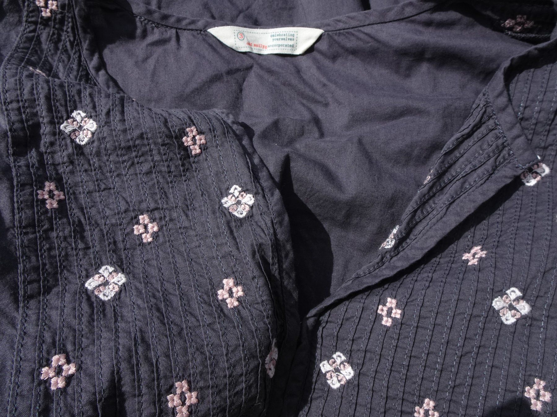 Odd Molly Camicette: Odd Molly Bluse grau rosa Gr 3 40 – Usato da Winterthur venduto da blumeblau77 6