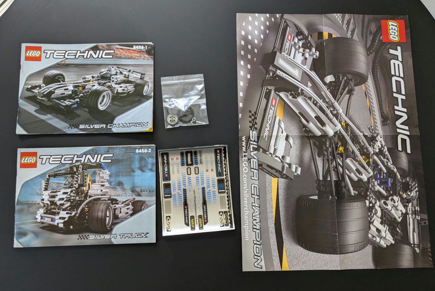Lego Kit di costruzioni: LEGO TECHNIC 8458 - Silver Champion (2000) - – Usato da lausanne venduto da searno 1