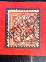 Schweiz 1898 Balken NEUHEIM ZUG auf 10 Rp. Kreuz