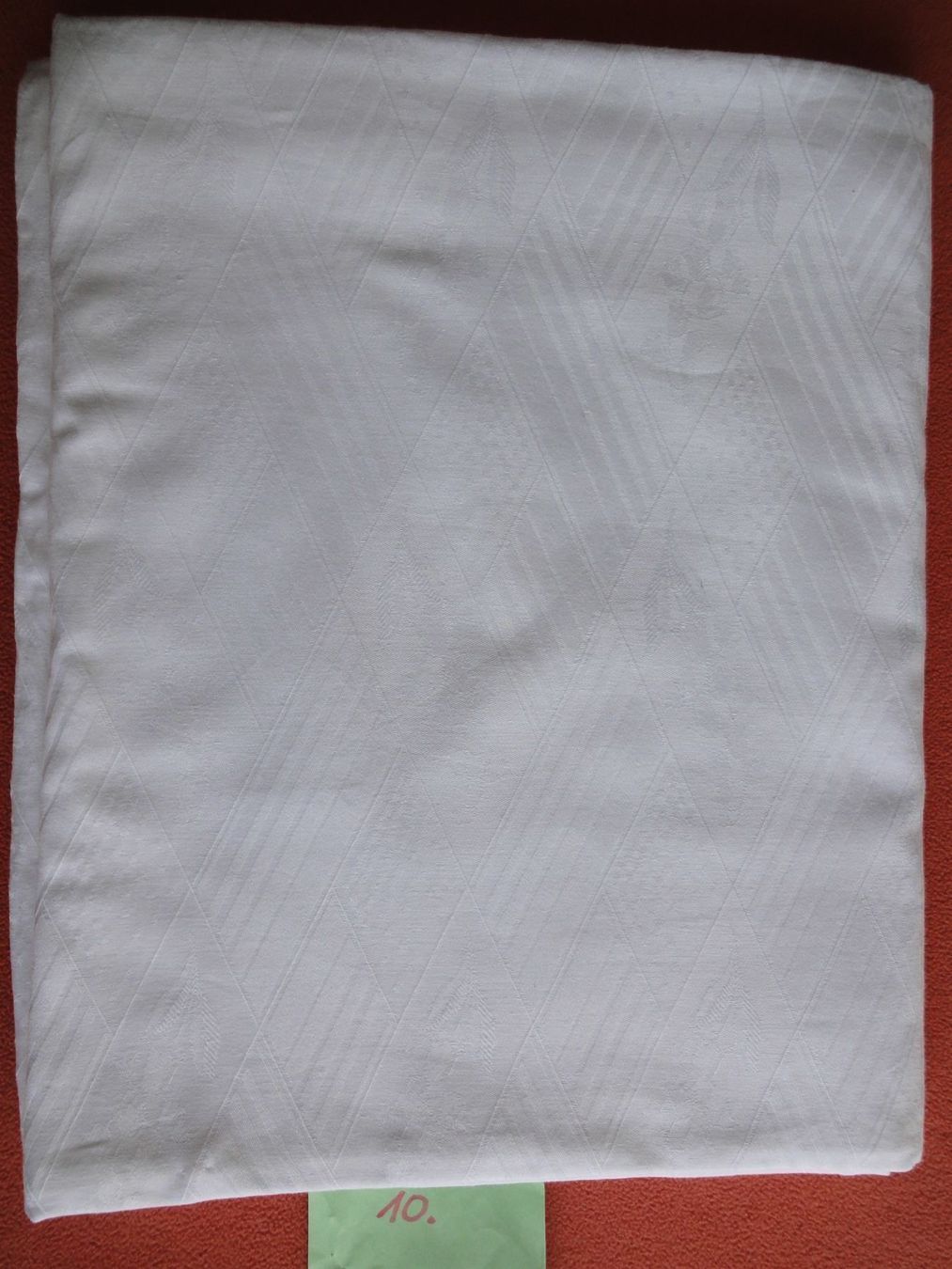 Linge de lit: Leinen Deckbettanzug Damast – D'occasion à Chur par omonia