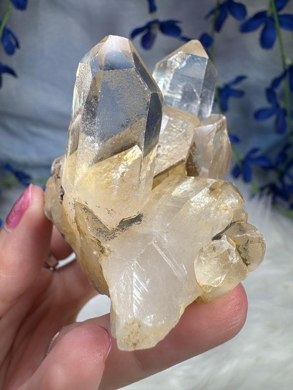 Minerali & Pietre curative: Laotischer Clear Quartz Cluster – Nuovo (secondo la descrizione) da Neuheim venduto da m.hald 4