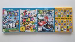 Nintendo WII U Super Mario Bros 3D World Mariokart Maker