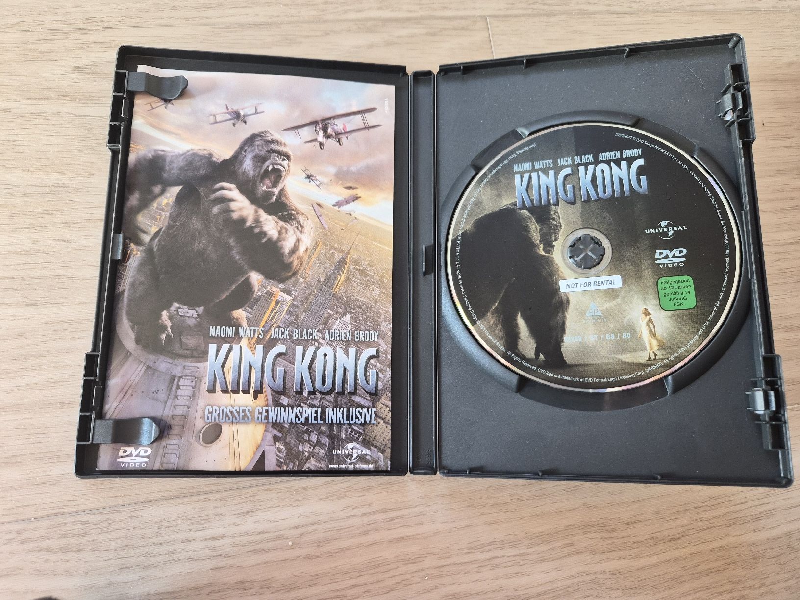 Tutti i DVDs: DVD King Kong édition standard bon état – Usato da La Joux FR venduto da car_ck96 1