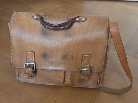 Original RUITERTASSEN Leder-Lehrertasche – Vintage Kult
