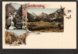 ^Litho Kandersteg BE , Hotel Alpenrose