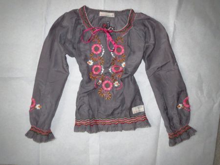 tolle ODD MOLLY  Damen Bluse Gr 0/ XS mit SEIDE