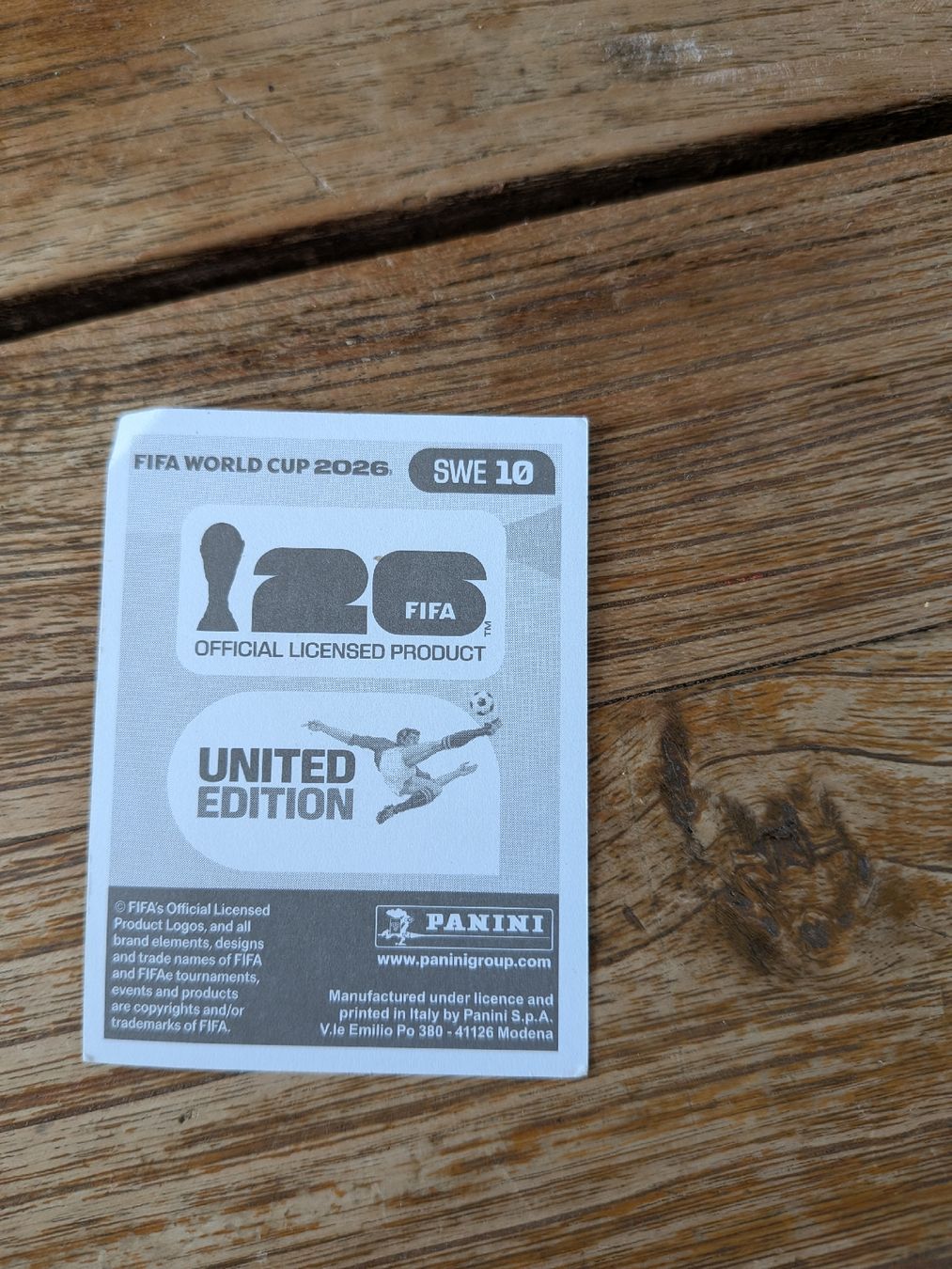 Panini Carte collezionabili: Panini Bild SWE 10 – Usato da Eschenbach SG venduto da SanFranciscoCalifornia 1