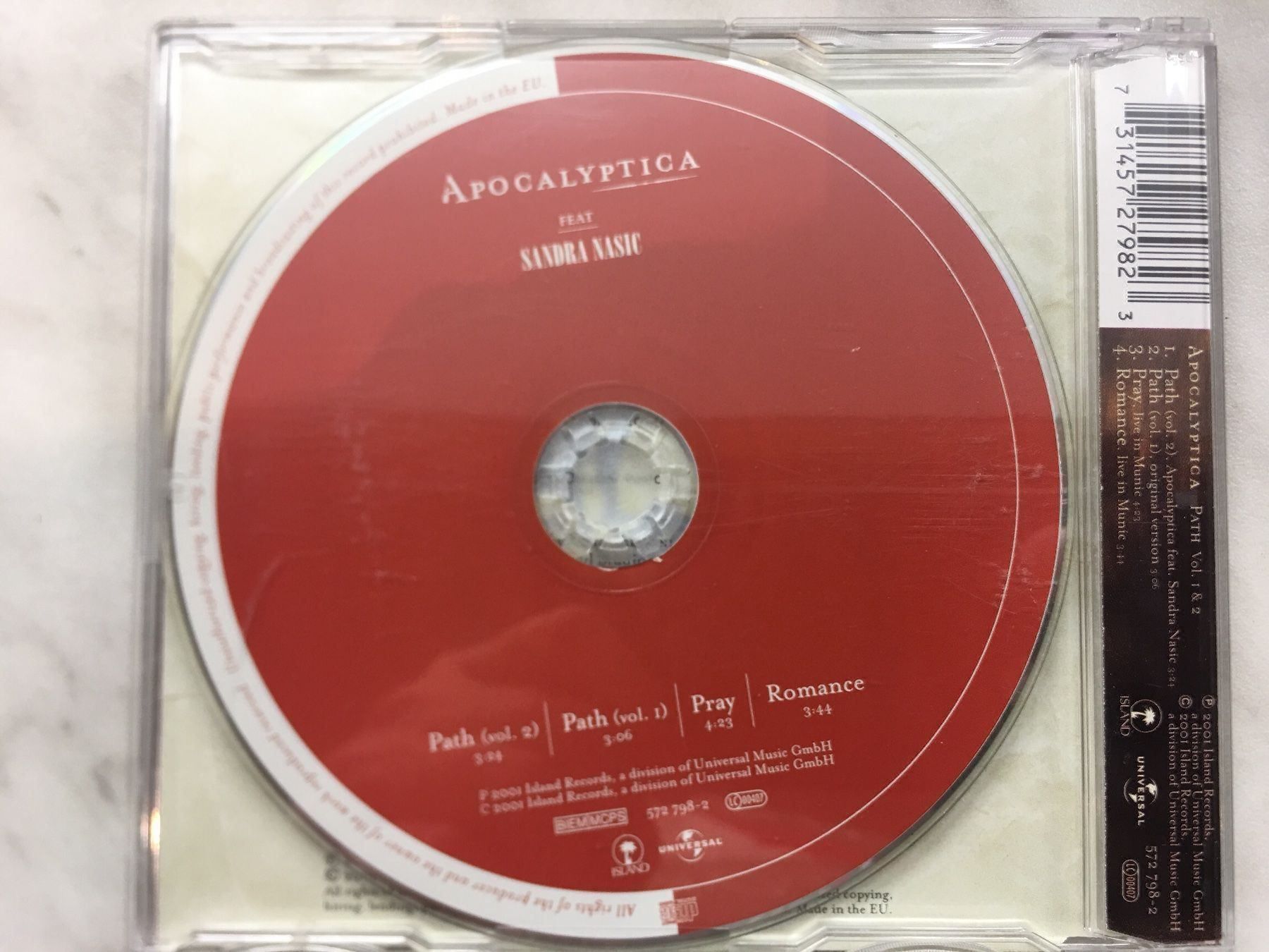 CD: Apocalyptica - Path Vol. 1&2 CD-Single – Nuovo (secondo la descrizione) da Aigle venduto da St_anger 2