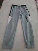 Trainer Hose grau/schwarz gr.146-152