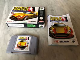 WORLD DRIVER CHAMPIONSHIP SPIEL FÜR NINTENDO 64 IN OVP