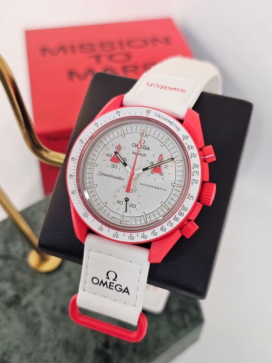 Swatch Orologi: Moonswatch Mission to March – Nuovo e nell'imballaggio originale da Biel/Bienne venduto da yuliyabiel 3