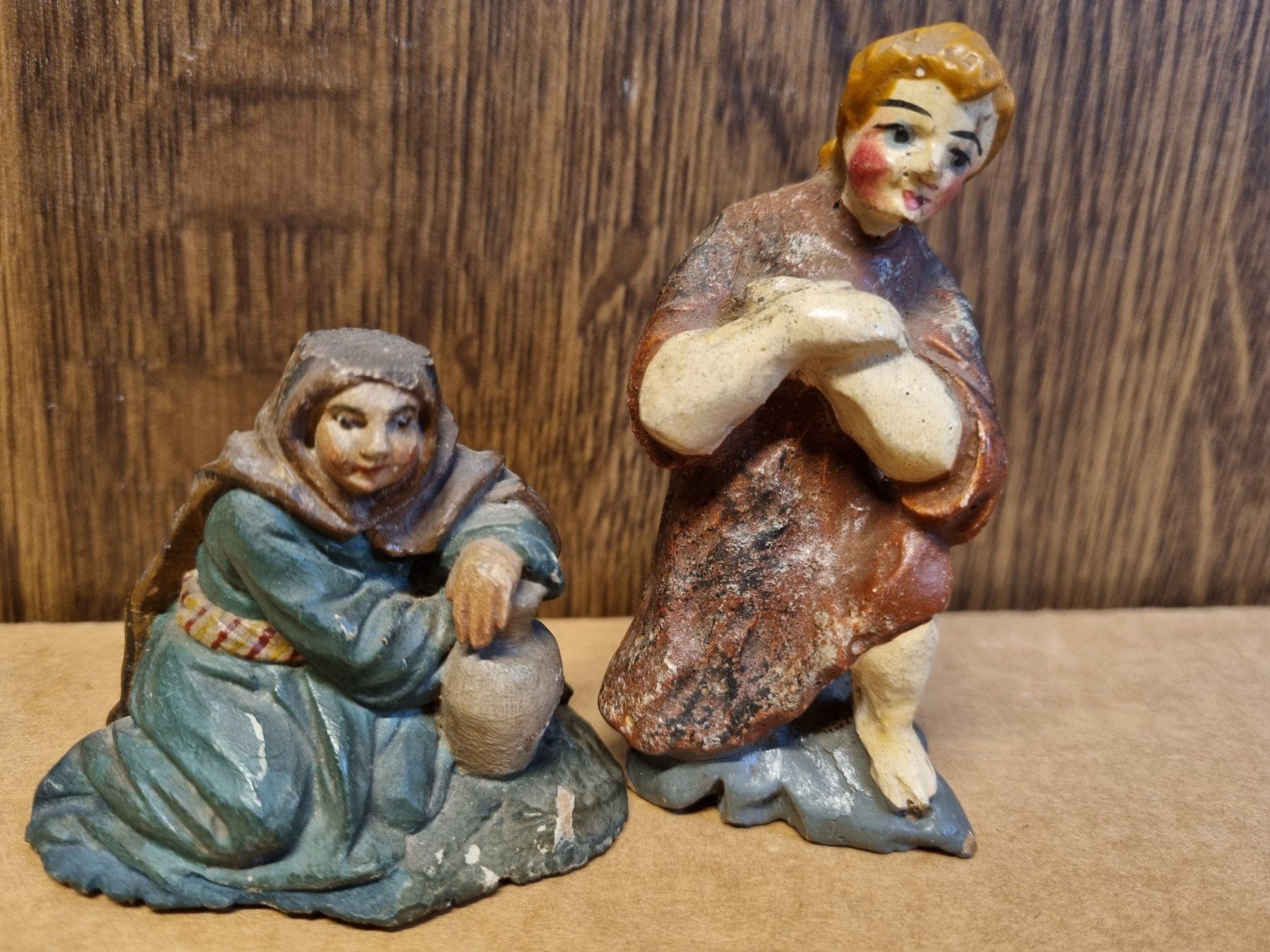 Figuren: Antike krippenfiguren Holz Alt – Gebraucht aus Schaffhausen von Leveron13