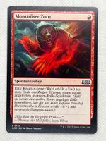 Monströser Zorn Magic The Gathering Karte WOE