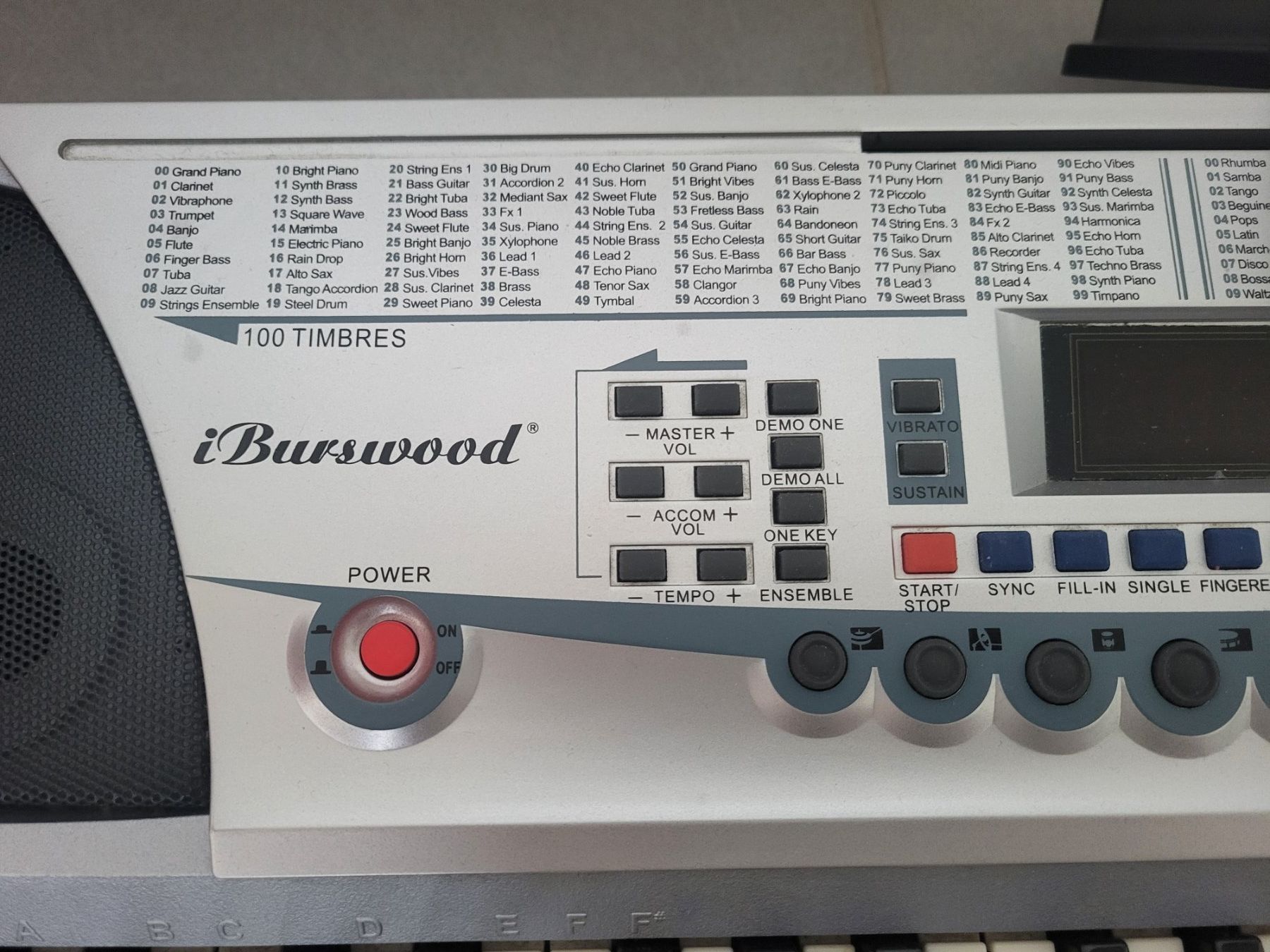 Musikinstrumente: Keyboard iBurswood LS 2083 – Gebraucht aus Boswil von i12i 1