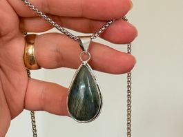 Labradorite necklace