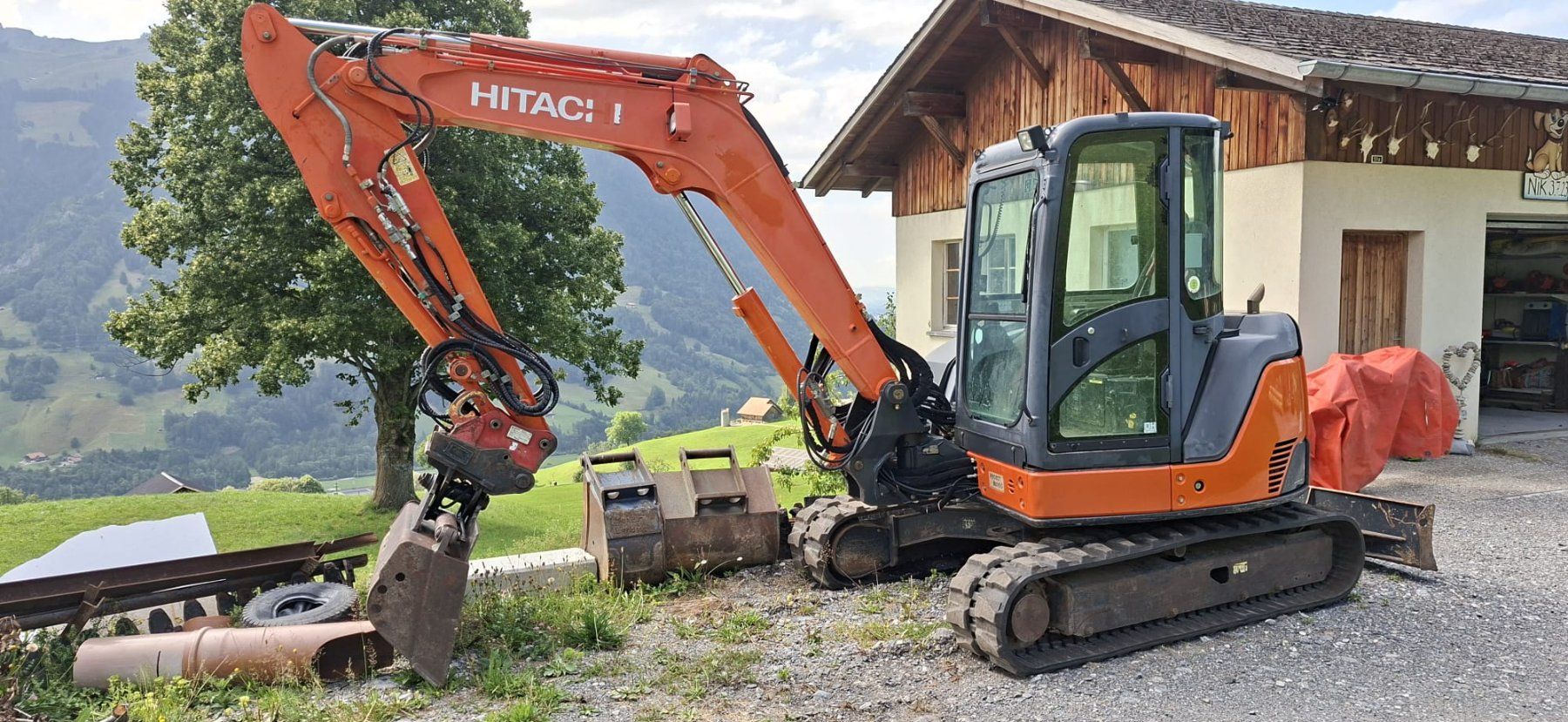 Hitachi Bagger: Hitachi 6.5 tonnen – Gebraucht aus Scharnachtal von ton_x9rg 4