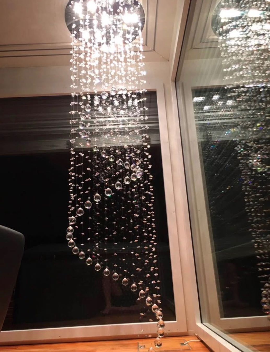 Kare Lampadari & plafoniere: Kare Design Falling Diamonds Spirale Deckenleuchte – Usato da Hergiswil NW venduto da Mel.92 1