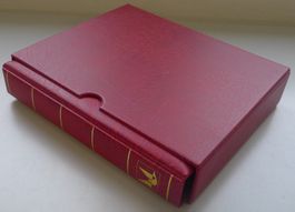 18 Blätter SCHWEIZER ABARTEN-SAMMLUNG in rotem ALBUM