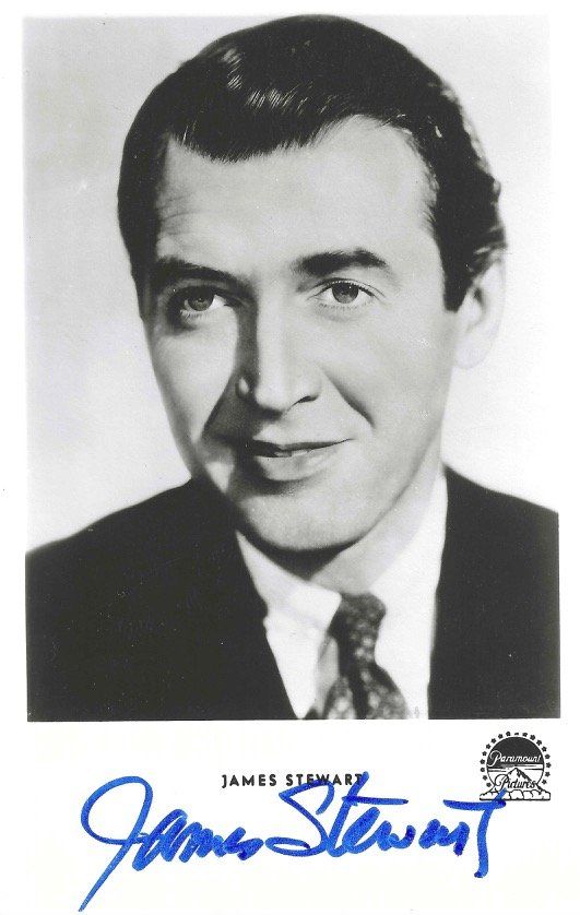 Autogramme: Original Autogramm JAMES STEWART († 1997) – Gebraucht aus Guntershausen von sign4me