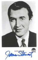 Original Autogramm JAMES STEWART († 1997)