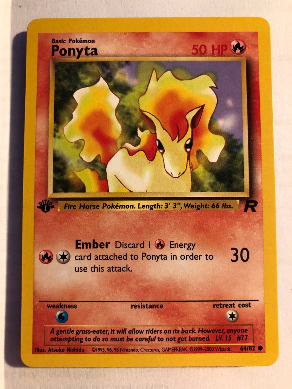 Carte collezionabili: Ponyta 1st Team Rocket - MINT - ab 1.- – Usato da Giubiasco venduto da dan_pr8b