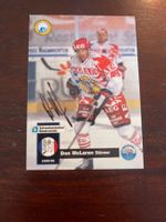 ZSC Lions Vintage Sammelkarte Rar Autogramm McLaren 1995/96