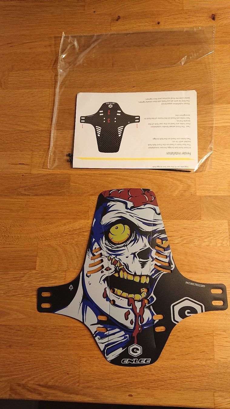 Pezzi di ricambio: Mud Guard Totenkopf Crazy 2 Stück – Nuovo e nell'imballaggio originale da Lauerz venduto da STIDRIVER 1